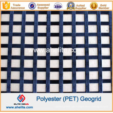 Polyester Geogitter beschichtet mit Asphalt Bitument PVC SBR
